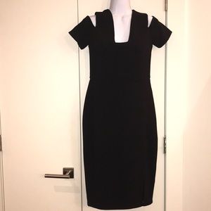 Express shoulder baring dress